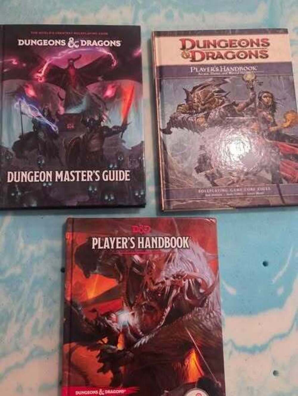 Dungeons & Dragons Player's Handbook and Dungeon Master's Guide Books